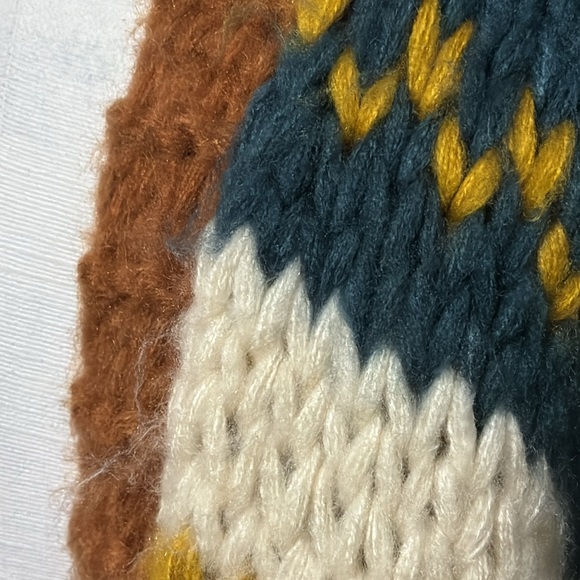 Wishlist brand Handmade Open Front-OSFM-Chunky Knit-Multi Stripe - Picture 2 of 16